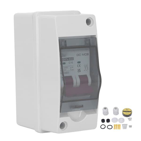 2P DC-afbryder IP65 Vandtæt Miniature DC-isolatorafbryder til solcelleanlæg 1000V 10A