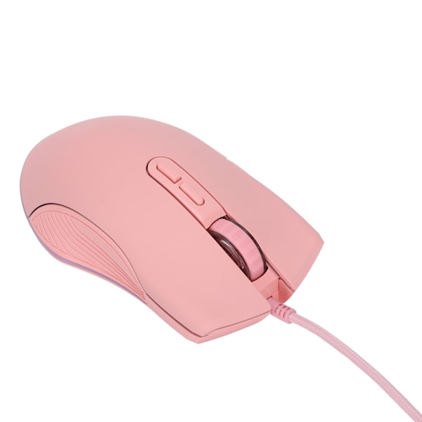 Kablet Mus RGB Bakgrunnsbelysning 4 Nivåer Justerbar DPI Ergonomisk Komfortabelt Grep Gamingmus