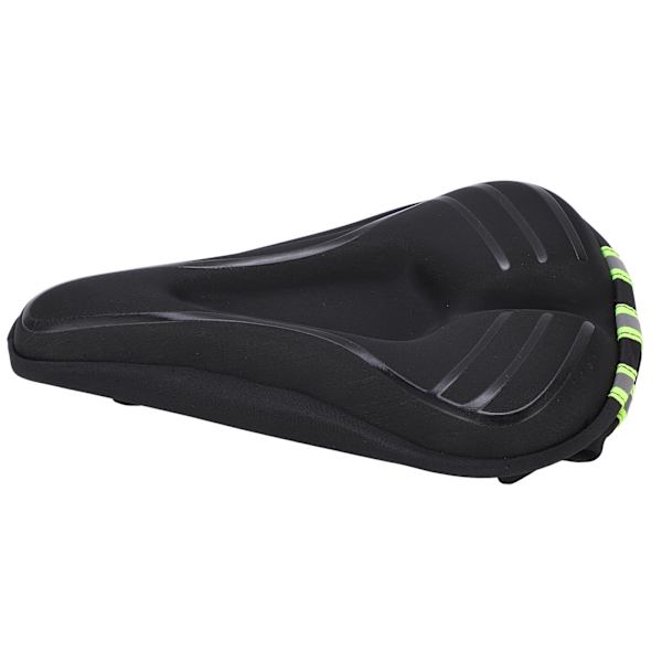 Silikongel Cykelsadelöverdrag Ultra Mjuk Gel Cykelsadelkudde för Cykel Mountainbike Cykling Svart