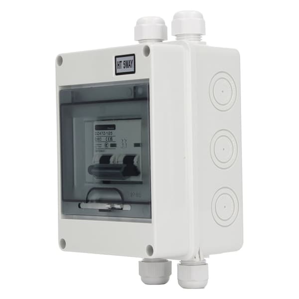 80A 2P Miniature Afbryder IP65 Vandtæt 1000VDC Afbryder til Solcelleanlæg