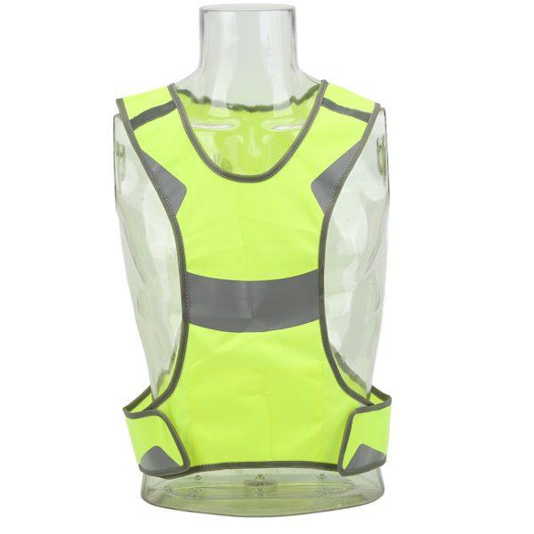 Høj Synlighed Vest Justerbar Refleksvest Sikkerhedsudstyr til Løb Jogging Gåture Cykling