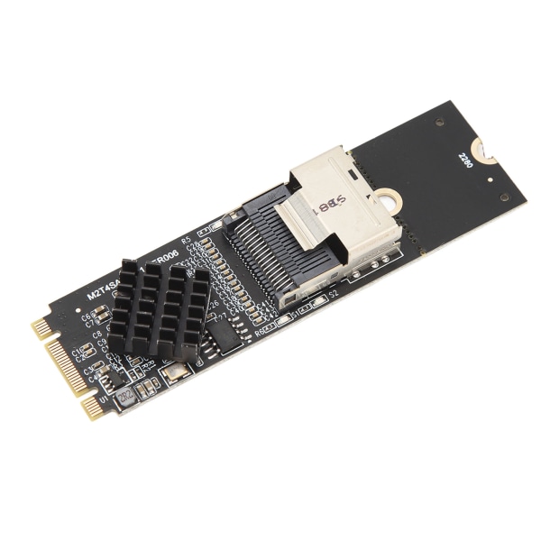 M.2 NVME til SFF 8087 SATA3.0 utvidelseskort 4 porter 6 Gbps utvidelseskontrollkort for Windows 10 11