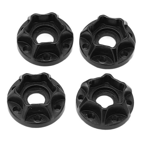 4 stk. 12 mm hjul sekskant nav tykkelse 10 mm til 1/10 RC modelbil generel anvendelse 1,9 tommer 2,2 tommer hjul