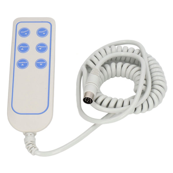 Sähköinen PVC-nostolaiteohjain IP66, kulutusta kestävä nojatuolin käsikytkin sairaalaan (8-nastainen)