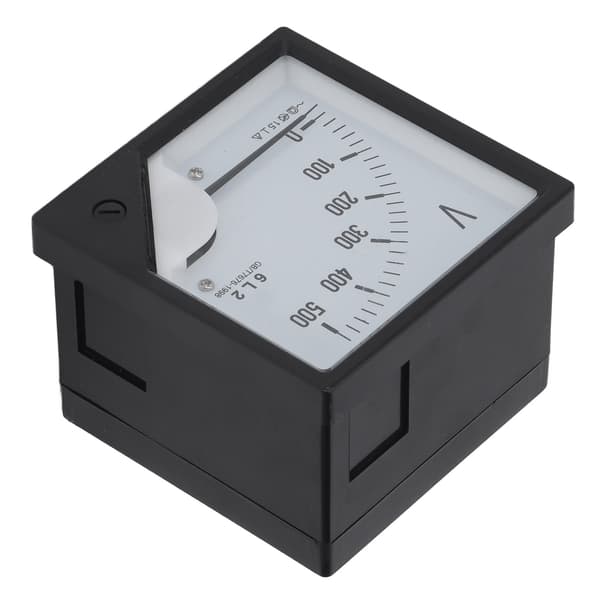 Analog Voltmeter AC 0-500V Pekervoltmeter Panel Nålspenningsmåler for utstyr