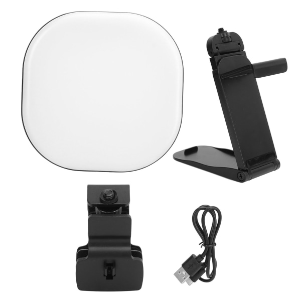 Matkapuhelimen täyttövalo Säädettävä kannettava LED Live Broadcast Selfie -valo matkapuhelimen tablet-tietokoneeseen