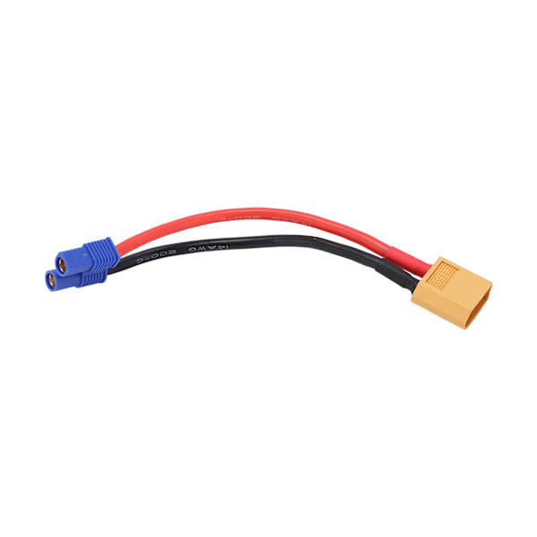 EC3 Naaras - XT60 Uros Adapteri, Kestävä, Kannettava, Korroosionkestävä, Turvallinen EC3 - XT60 Liitinadapterijohto