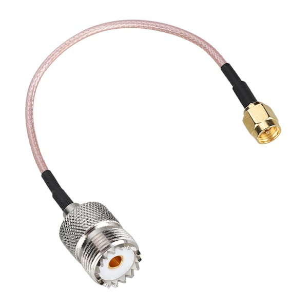 1st SMA hane till UHF hona Adapter Kabelkontakt Omvandlare för RF-radioantenn 15cm