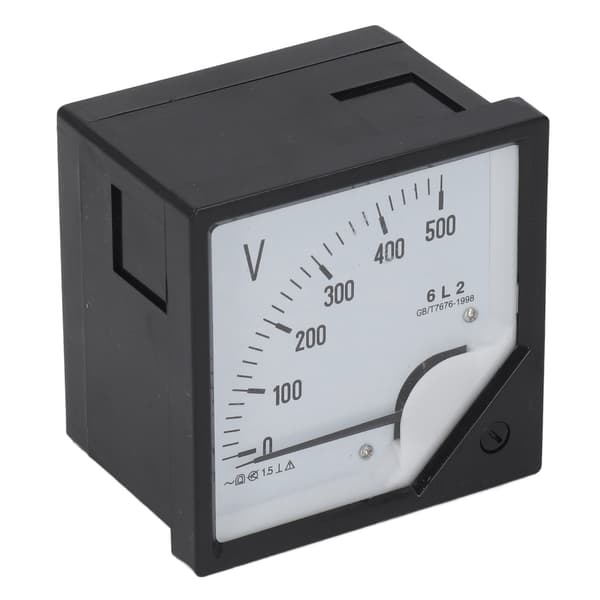 Analog Voltmeter AC 0-500V Pointer Volt Meter Panel Nålespændingsmåler til udstyr