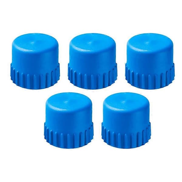 5 stk. 2,5-tommer trykknap passer til Husqvarna T35 537185801 tilbehørsdele reservedele blue