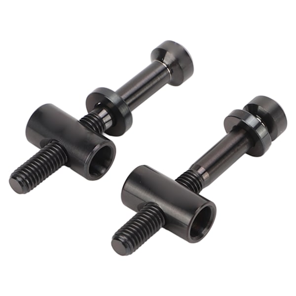 2 ST RISK M5 X 40mm Cykel Sadelstolpe Skruv Sadelstolpe Fästskruv Cykel gör-det-själv reservdelar Svart
