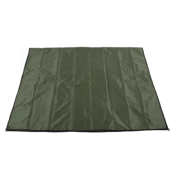 Solskygge Seil UV-blokk Sammenleggbar rektangulær markiseduk for gårdsplass hage svømmebasseng Army Green