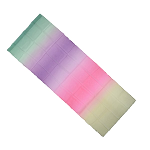 1x2,7m Gradient Fönstergas Voile Gardiner Moderna Tulle Gardiner för Sovrum Lekrum Nedre Bönpasta