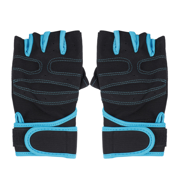 Half Finger Fitness Beskyttelseshansker Anti-Slip Håndleddsstøtte Vektløftende hansker(XL)