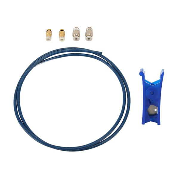 PTFE-slang 1M XS-serien 1,75 MM filament med 2X PC4 M6 2X PC4 M10 pneumatiska kopplingar Rörskärare för Ender 3 V2 3 Pro 5 CR 10