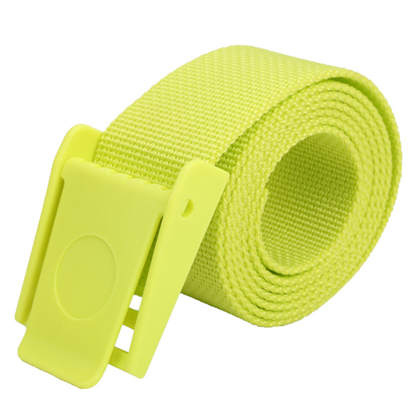 150 cm kestävät sukelluspainot vyö Nylon vyötärönauha muovisoljella kirkkaan keltainen