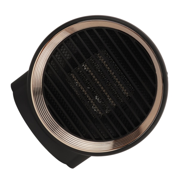 Pieni lämmitin 1000W pyöreä sähköinen pöytälämmitin hiljainen käyttö kotiin makuuhuoneeseen toimistoon sisäkäyttöön musta 95V‑240V EU-pistoke