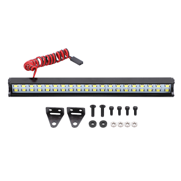 Dobbel Rad Spotlights Slitesterk Dobbel Rad LED Lysbar for Wrangler 1/10 Klatresimuleringsbil