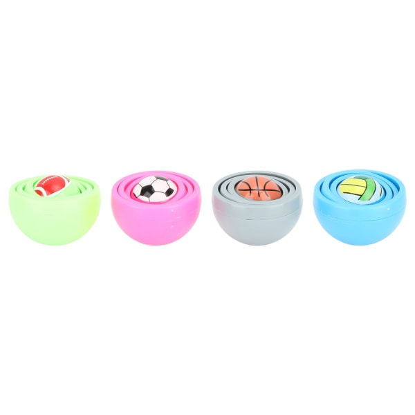 Creative Fidget Ball 3D dekompressionsboll Infinite Flip Fingertop Ball Pusselspel Stress relief för barn Vuxna