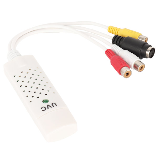 USB Video Capture Card DriveFree Monitoring Computer tilbehør med 1 kanal for WIN8/WIN10