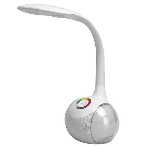 Bluetooth Høyttaler Bordlampe RGB Touch LED Øyebeskyttelse Nattlys 100 240V EU
