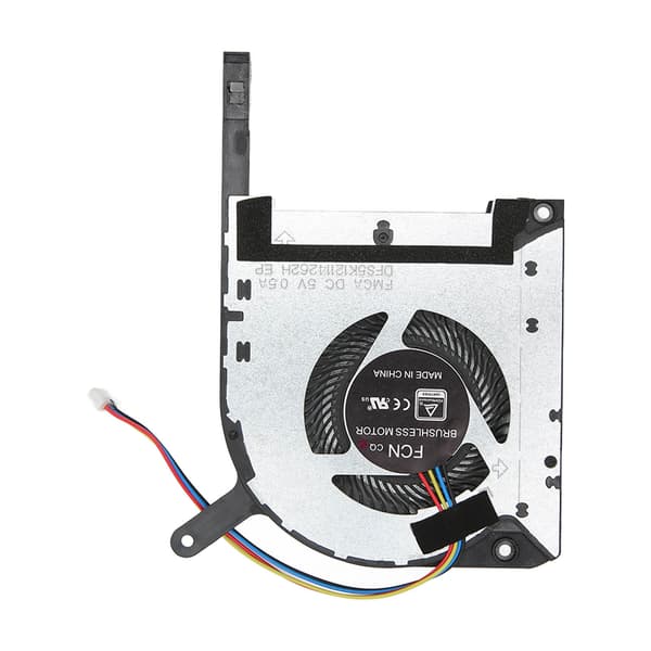 CPU GPU Køleventilator 4 Pin God Varmeafledning Laptop Køleventilator til Asus TUF Gaming FX505DU til FX505DY til FX505DD GPU Ventilator