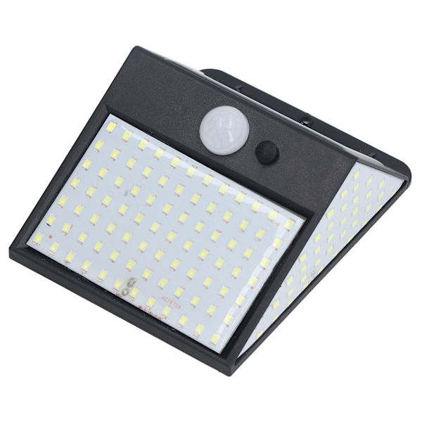 Solcellelamper Hvit Lys LED-Lampepærer Høy Sensitiv Bevegelsessensor IP65 Beskyttelse Ledningsfri Utendørs Sikkerhetslys