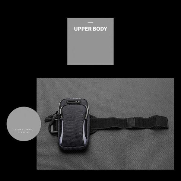 Sportarmväska Löpararmband Telefonhållare Vattentät Bekvämt fitness för cykelyoga