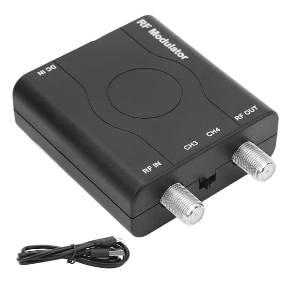 HDM61 HD Multimedia Interface till RF-modulator Stöder NTSC-format Utgång 1080P PLL-kontroll av VHF-driftsfrekvens RF-modulator