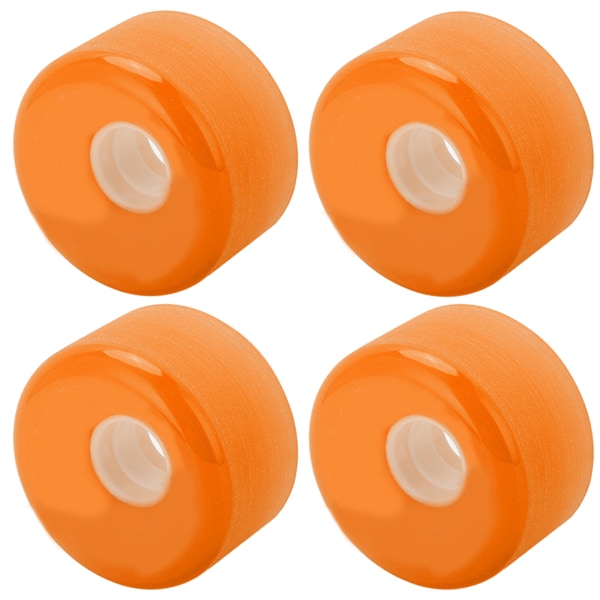 PUENTE 4 stk 70x42mm Skateboard hjul 80A Longboard Cruiser hjul Reservedele Orange