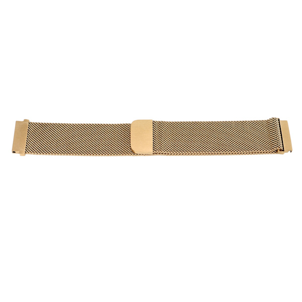 Armband i rostfritt stål 18 mm, utbytesarmband för Huawei GT2 Smartwatch, guld