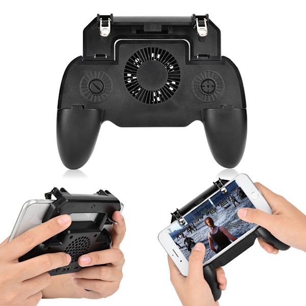 S R Cooling Handle Mobilspel Artefakt Trigger Eldknapp Sikta Nyckel Smarttelefonhållare Handtag