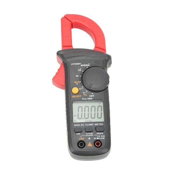 Digital klämmamätare AC DC spänning ström resistans kapacitansmätare elektrisk test multimeter