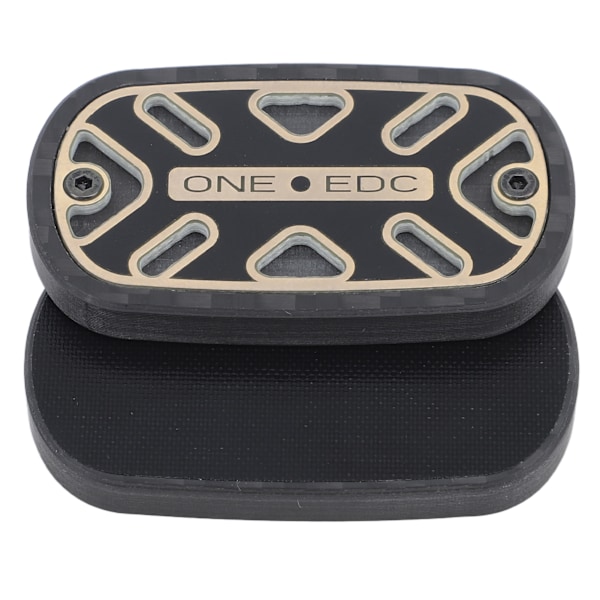 Fidget Slider Lommeformat Karbonfiber EDC Slider Leke Stressavlastende Fidget Leke