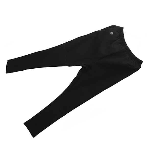 Lämmitettävät housut USB Sähköiset 3 vyöhykkeen lämmityshousut Ulkokäyttöön Talvi Lämmityshousut Miehille Naisille 3XL