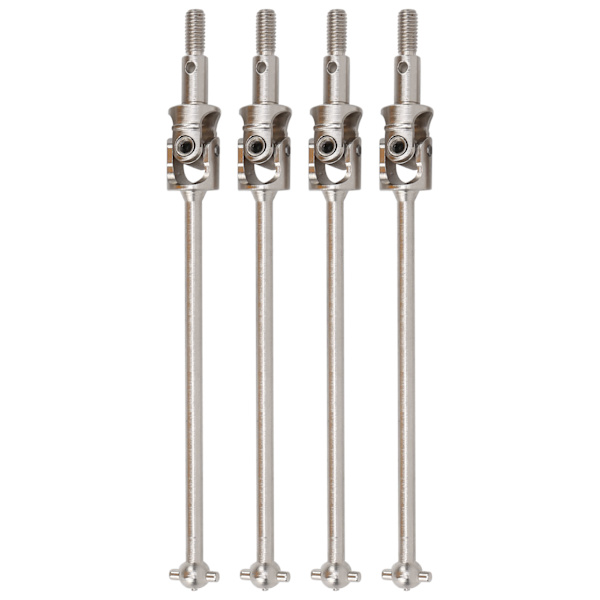 4 kpl universal teräksinen kääntöakseli RC lisävaruste sopii HSP 94111 1/10 RC CarSilver