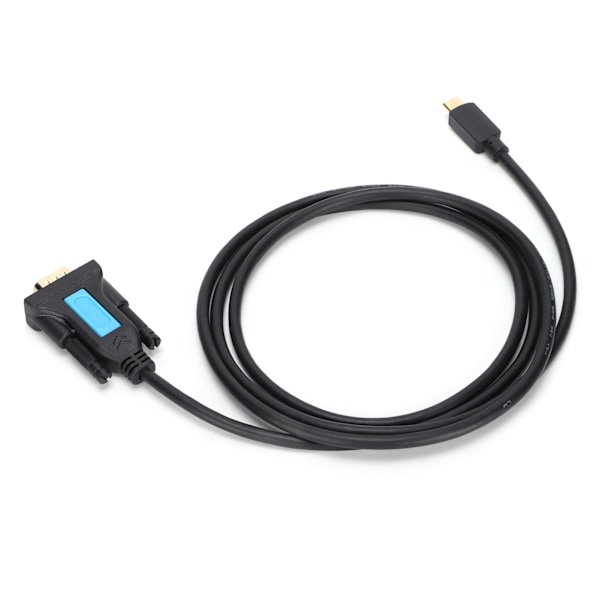 USB-RS232-sovitin TypeC-DB9 -sarjakaapeli skannerille, tietokoneelle, modeemille ja tulostimelle