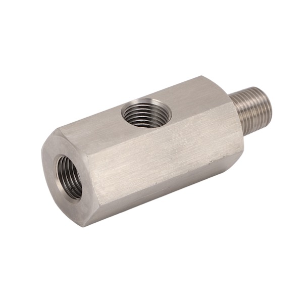 Olietrykssensor Rustfrit Stål 1/8NPT Olietrykssensor Konnektor til OE Olietrykstransmitter Autodele