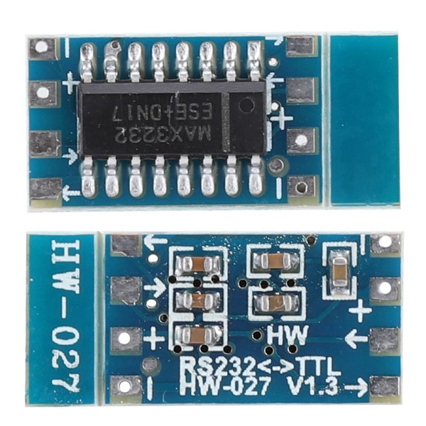 10 kpl MCU Mini RS232 TTL-muuntimeen Arduino MAX3232 -sovitinmoduulilevy