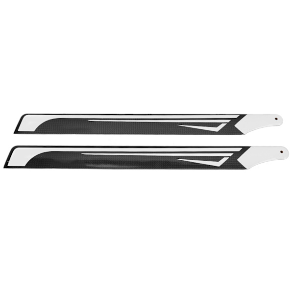 1 Par RC Helikopter Propeller Hovedrotor Høy Styrke Dobbel Propell for Flywing FW450‑V3 Erstatningstilbehør