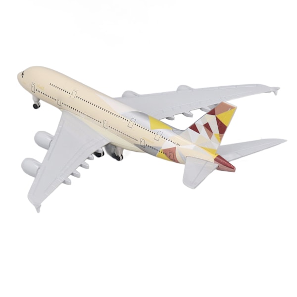 Simulerad legering passagerarplan modell leksaksmodell Diecast flygplansmodell dekoration för barn vuxen 7,9 tum