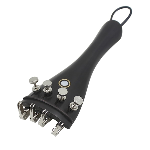 3 in 1 Ebony Tailpiece ja köysihienovirittimet -setti 4/3 4/4 viulun varaosalle