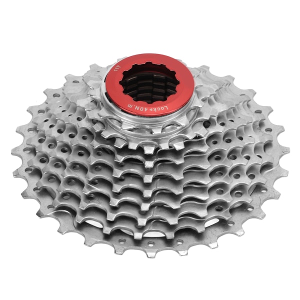 Cykel Freewheel 28T 10 Speed ​​Cassette Kedjehjul Nickel Krom Stål för landsvägscykel