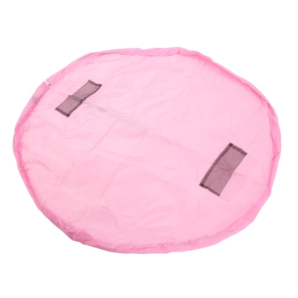 Toy Legemåtte Polyester Udendørs Indendørs Vandtæt Legetøjsopbevaringspose til børn Diameter 140 cm Pink