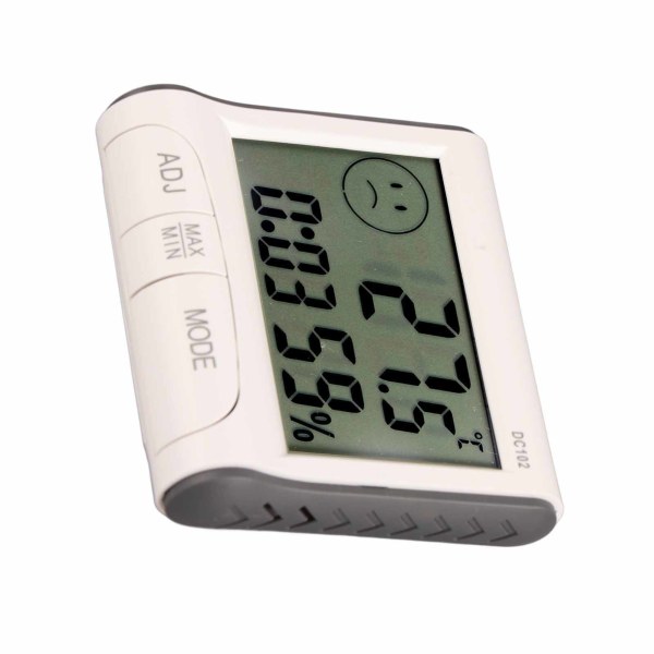Elektronisk termometer LCD Digital temperaturtestare Trådlös termometer Hygrometer Fuktighet