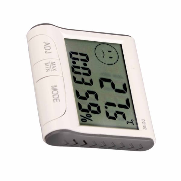 Elektronisk termometer LCD digital temperaturtester trådløs termometer hygrometer luftfugtighed