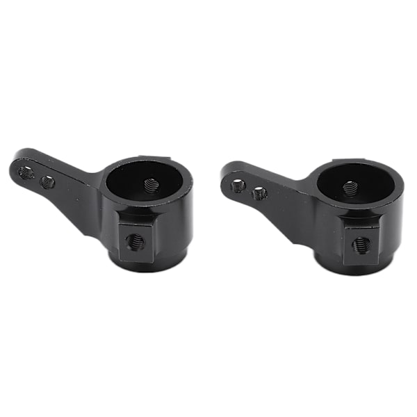 2 stk. Styrekopper Aluminium Legering RC Bil Erstatningsdeler Tilbehør for TAMIYA CC01 Svart