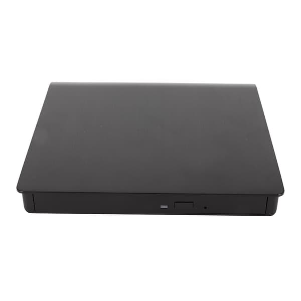 Ekstern DVD-drev USB 3.0-interface Høj transmissionshastighed Plug and Play DVD-læser til bærbar pc sort
