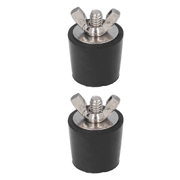 2 st simbassängsgummipluggar vinterplugg avsmalnande plugg simbassängstillbehör 25 mm