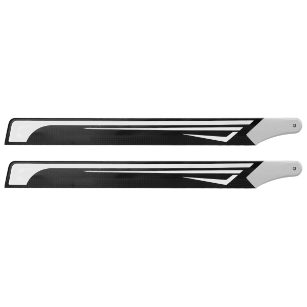 1 Par RC Helikopter Propeller Hovedrotor Høy Styrke Dobbel Propell for Flywing FW450‑V3 Erstatningstilbehør